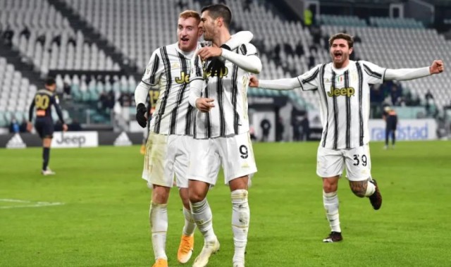 摩根综合体育- 尤文图斯豪取五连胜，弗拉霍维奇连场破门状态火热  